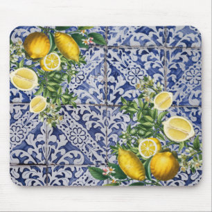 Mediterrane Lemons Summer Portugese Tegels Muismat