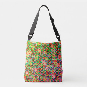 Mediterrane Mosaic Crossbody Bag Tas