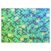 Mediterrane mozaïektablet tafelkleed (Voorkant (Horizontaal))