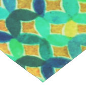 Mediterrane mozaïektablet tafelkleed (Gekanteld)