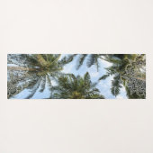 Mediterrane palmboom Mandala Yoga Mat (Achterkant (horizontaal))