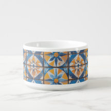 Mediterrane Tegel Design Chili Bowl