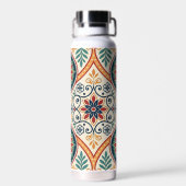  mediterrane Tegel waterfles (Achterkant)