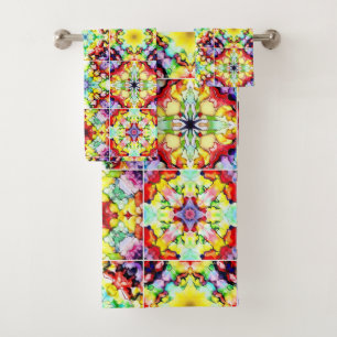 Mediterrane Tegels, Alcoholinkt Tegels, Majolica Bad Handdoek