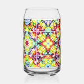 Mediterrane Tegels, Alcoholinkt Tegels, Majolica Blikvorm Glas (Voorkant)