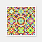 Mediterrane Tegels, Alcoholinkt Tegels, Majolica Servet (Voorkant)