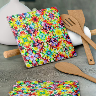 Mediterrane Tegels, Alcoholinkt Tegels, Majolica Tegeltje