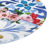 Mediterrane tegels, majolica, Siciliaanse stijl Snijplank (Hoek)