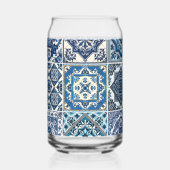 Mediterrane Tegels, Portugees, Azulejo, Majolica Blikvorm Glas (Links)