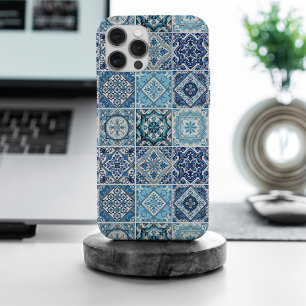 Mediterrane Tegels, Portugees, Azulejo, Majolica iPhone 15 Pro Max Hoesje