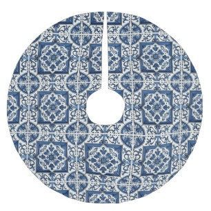 Mediterrane Tegels, Portugees, Azulejo, Majolica Kerstboom Rok
