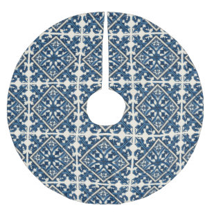 Mediterrane Tegels, Portugees, Azulejo, Majolica Kerstboom Rok