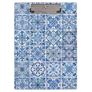 Mediterrane Tegels, Portugees, Azulejo, Majolica Klembord