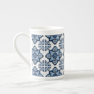 Mediterrane Tegels, Portugees, Azulejo, Majolica Porselein Kop