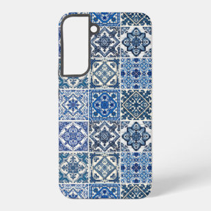 Mediterrane Tegels, Portugees, Azulejo, Majolica Samsung Galaxy Hoesje