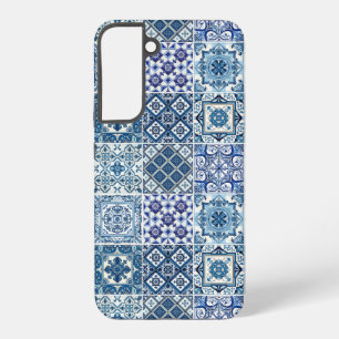 Mediterrane Tegels, Portugees, Azulejo, Majolica Samsung Galaxy Hoesje