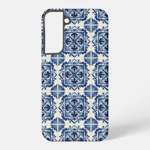 Mediterrane Tegels, Portugees, Azulejo, Majolica Samsung Galaxy Hoesje