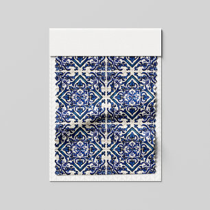 Mediterrane Tegels, Portugees, Azulejo, Majolica Stof