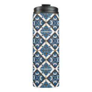 Mediterrane Tegels, Portugees, Azulejo, Majolica Thermosbeker