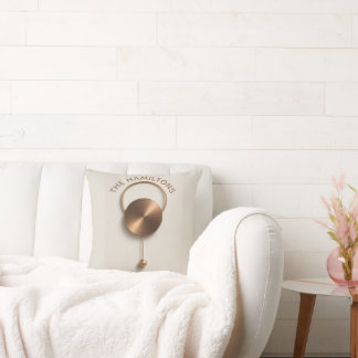 Mediterrane terracotta minimalistische boho vaas kussen