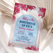 Mediterrane verjaardagsuitnodiging, Griekenland Ui Kaart