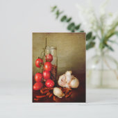 mediterrane vlokken briefkaart (Staand voorkant)