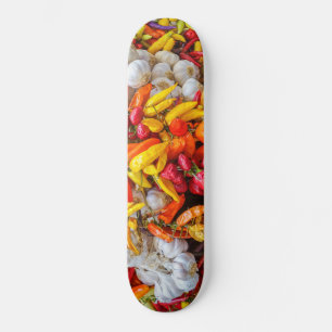 Mediterrane vlokken skateboard