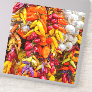 Mediterrane vlokken sticker