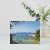 Mediterrane Zee Briefkaart (Staand voorkant)