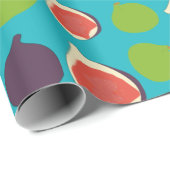 Mediterrane zomerfruitbomen cadeaupapier (Rol Hoek)