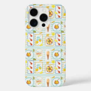 Mediterrane zomerse sfeer iPhone 16 pro hoesje