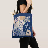 Mediterranean Botanical Tote Bag (De près)