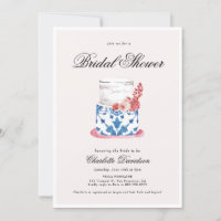 Mediterranean Cake Roze Blauw Vrijgezellenfeest