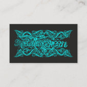 Mediterranean - Calligraphy Contactkaartje (Voorkant)