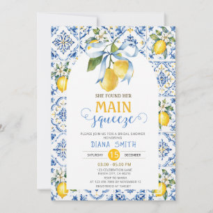 Mediterranean Citrus Main Squeeze Bruiloftsfeest I Kaart