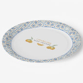 Mediterranean Citrus Papieren Bordje (Gekanteld)