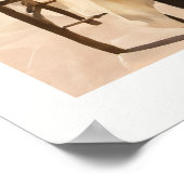 Mediterranean Courtyard Dining Poster (Coin)