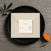 Mediterranean & Elegant Vierkante Sticker