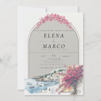 Mediterranean / European Destination Wedding Kaart