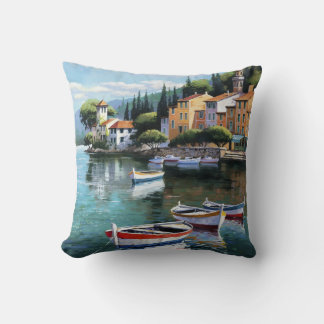 Mediterranean Harbor Serenity Kussen