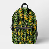 Mediterranean Lemon Baby Essentials Bedrukte Rugzak (Voorkant)