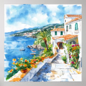 Mediterranean Summer Poster (Voorkant)