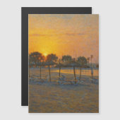 Mediterranean Sunrise Dunne Magnetische Kaart (Voorkant / Achterkant)