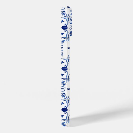 Mediterranean Tile Blue & White Case-Mate iPhone Case (Achterkant / Rechts)