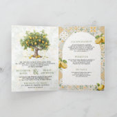 Mediterranean Tile Lemon Tree All in One Wedding (Binnen)