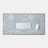 Mediterranean Tiles, Moroccan, Majolica, Azulejo Bureaumat (Keyboard & Muis)