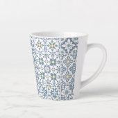 Mediterranean Tiles, Moroccan, Majolica, Azulejo Latte Mok (Rechts)