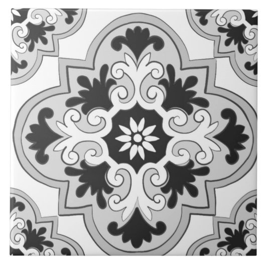 Mediterranean tiles tegeltje (Voorkant)