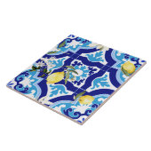 Mediterranean tiles tegeltje (Zijkant)