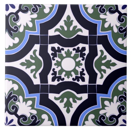 Mediterranean tiles tegeltje (Voorkant)